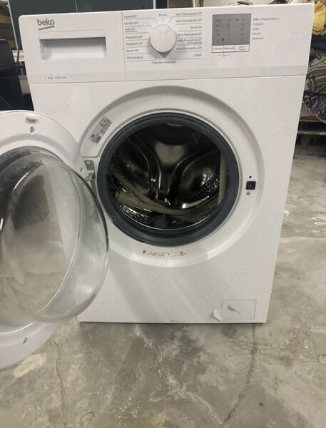 Masina de spalat rufe cu incarcare frontala Beko, model WML61223N1